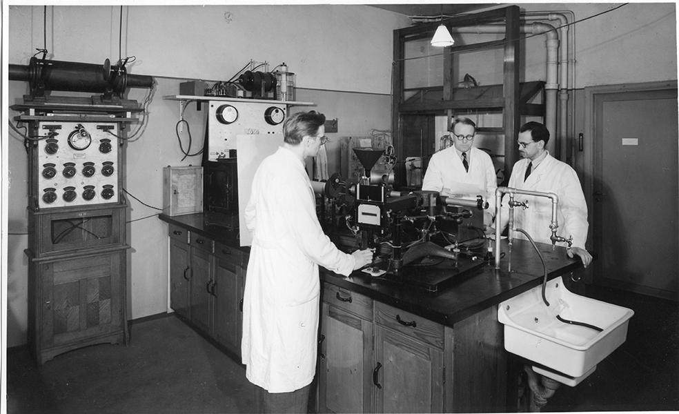 Kemiantutkimus-Säätiön laboratorio 1948
