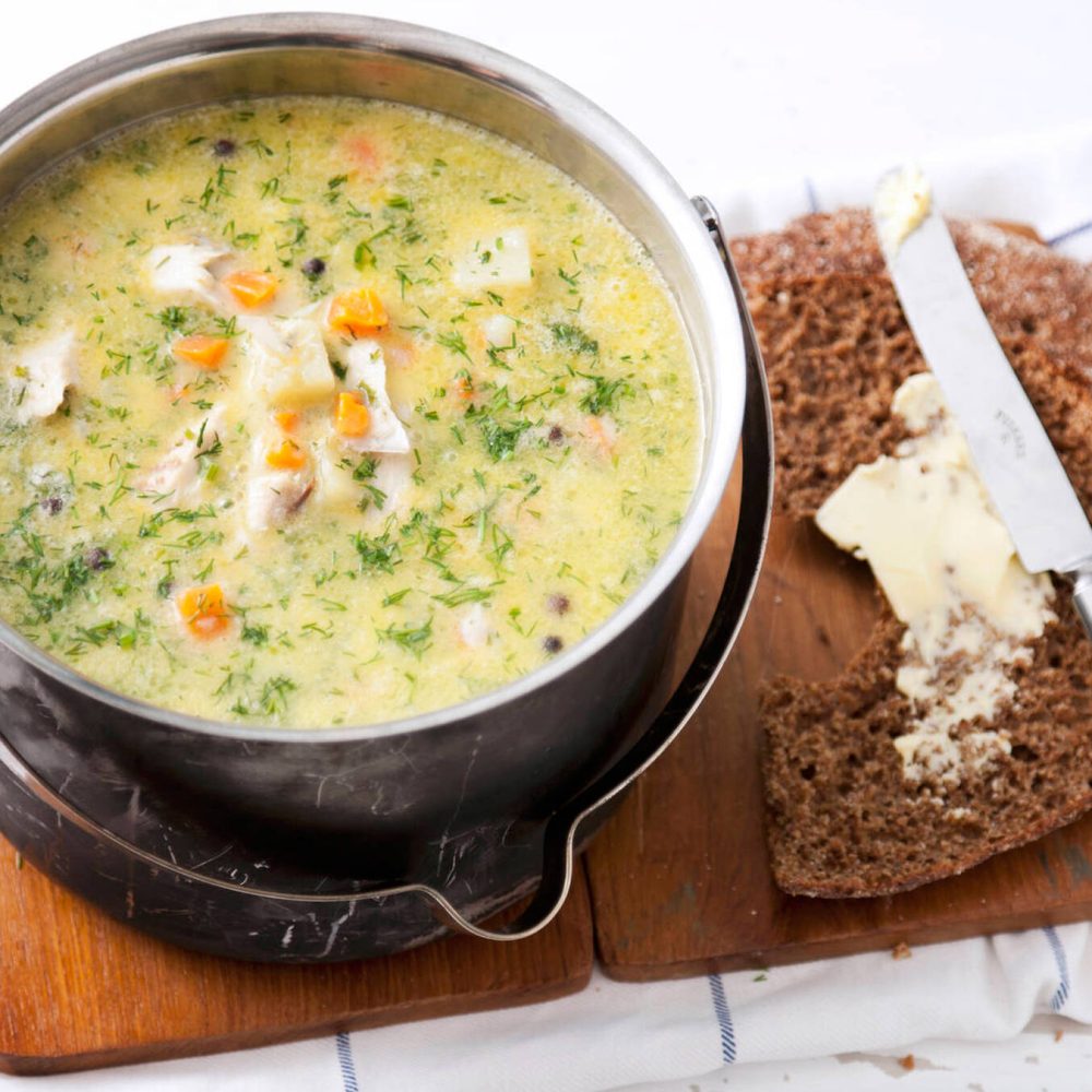 Kansallinen Kalakeittop iv Valio